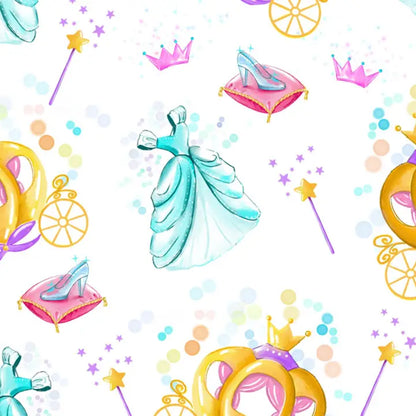 Muslin Swaddle Blanket - Glass Slipper