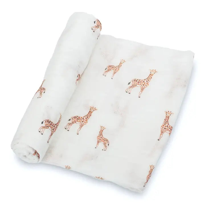 Muslin Swaddle Blanket - Stand Tall