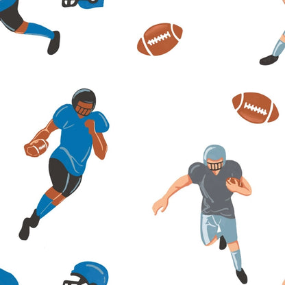 Muslin Swaddle Blanket - Football
